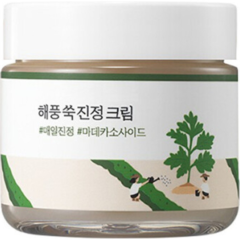 Round Lab Mugwort Cream - Zklidňuj&iacute;c&iacute; pleťov&yacute; kr&eacute;m s pelyňkem