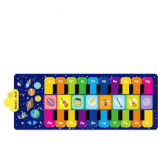 Mata do tańczenia dla dzieci interaktywna muzyczna 8 instrumentów 10 melodii