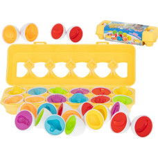 Izglītojoša šķirotāja puzles sērkociņa formas augļu olas 12 gab.