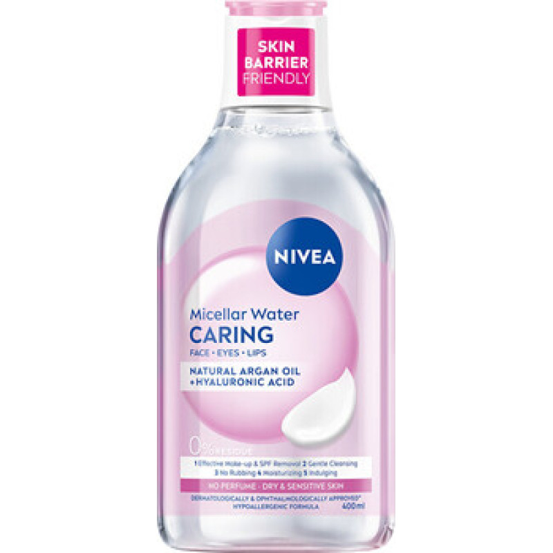 Nivea Micellar Water Caring - Micel&aacute;rn&iacute; voda pro suchou pleť
