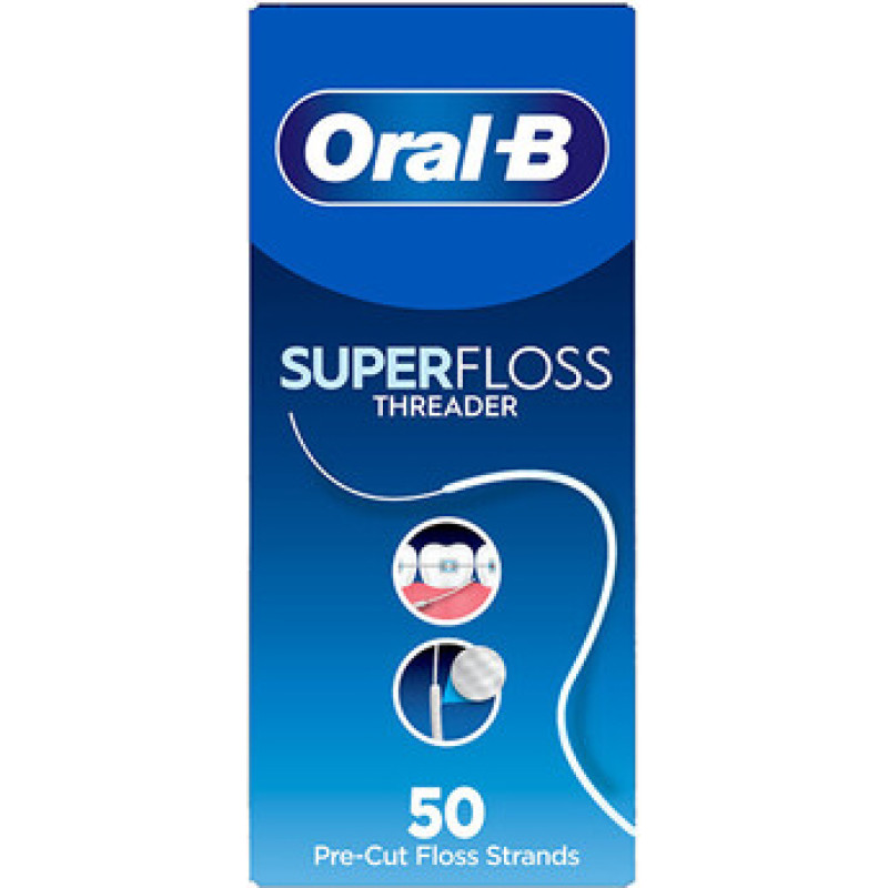 Oral B Super Floss - Dent&aacute;ln&iacute; nit ( 50 ks )
