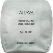 Ahava Safe Retinol pRetinol Sheet Mask - Pl&aacute;t&yacute;nkov&aacute; maska proti vr&aacute;sk&aacute;m