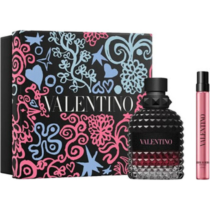 Valentino Uomo Born In Roma Intense D&aacute;rkov&aacute; sada EDP 50 ml a miniaturka EDP 10 ml