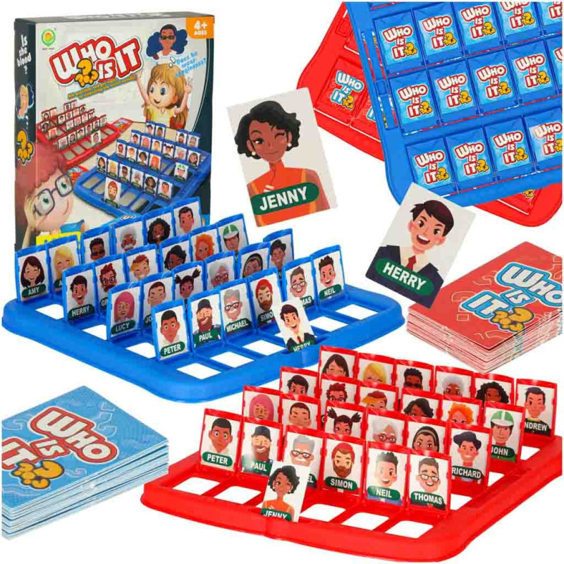 Guess who? galda + kāršu atmiņas spēle