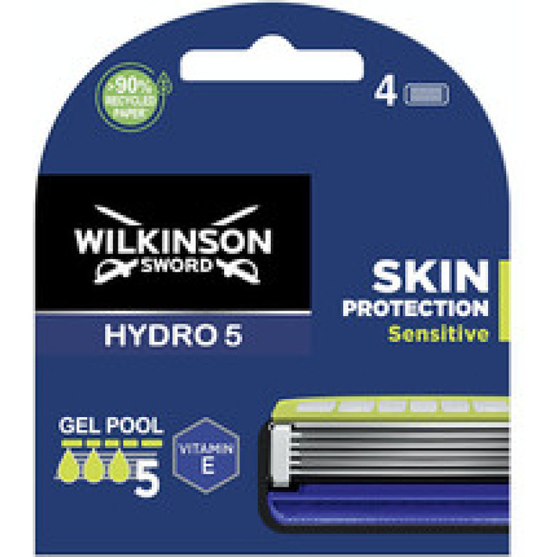 Wilkinson Sword Hydro 5 Skin Protection Sensitive 4 pcs