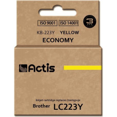 Actis KB-223Y, Brother LC-223 Y, XL ietilpības kasetne dzeltena