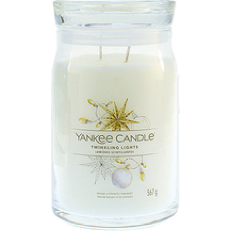 Yankee Candle Twinkling Lights Signature Candle