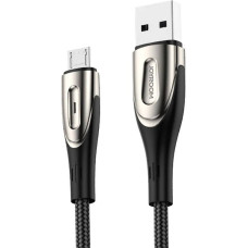Micro USB 3A Fast Uzlādes kabelis 1.2m Joyroom S-M411 (melns)