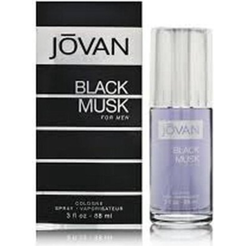 Jovan Musk Black For Men EDC vīriešiem 88 ml