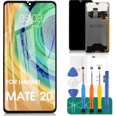 Huawei Mate 20 LCD ekrāna nomaiņas remonta komplekts (melns)