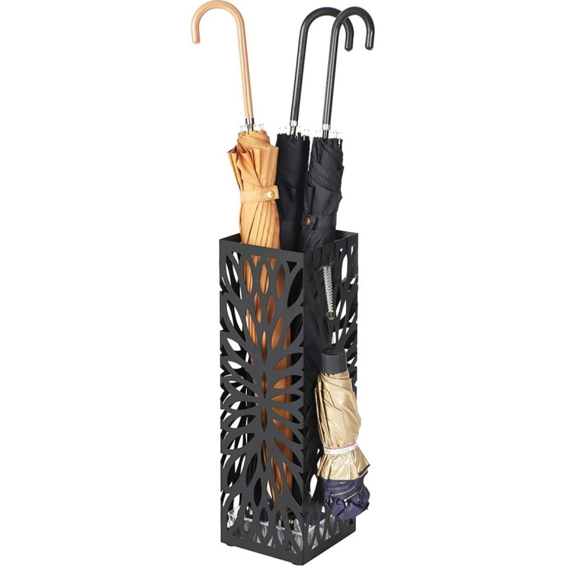 Leobert Modern black umbrella stand