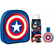 Fragrances For Children Captain America Gift set EDT 50 ml, backpack and shower gel 300 ml