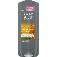 Dove Men+Care Sandalwood & Vanilla Body, Face & Hair Wash - Vyživuj&iacute;c&iacute; sprchov&yacute; gel