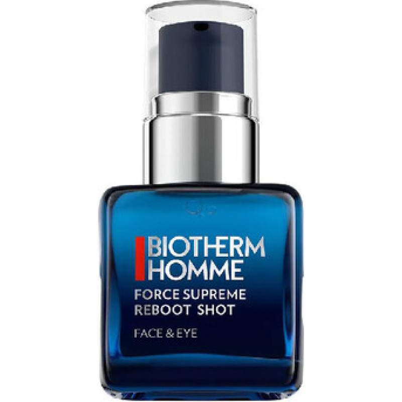 Biotherm Homme Force Supreme Reboot Shot - Revitalizačn&iacute; pleťov&eacute; s&eacute;rum proti st&aacute;rnut&iacute;