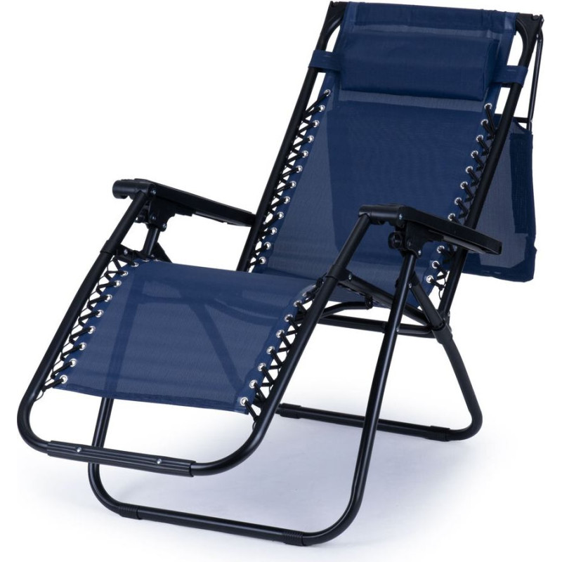 Pludmales krēsls / guļamkrēsls ar nojume, nulles gravitācija