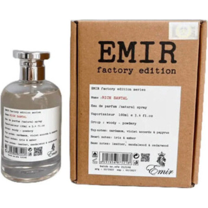 Paris Corner Rich Santal Factory Edition EDP