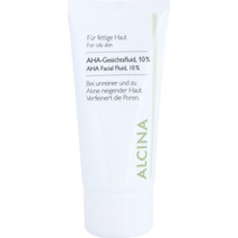 Alcina AHA Facial Fluid, 10% Night Skin Cream