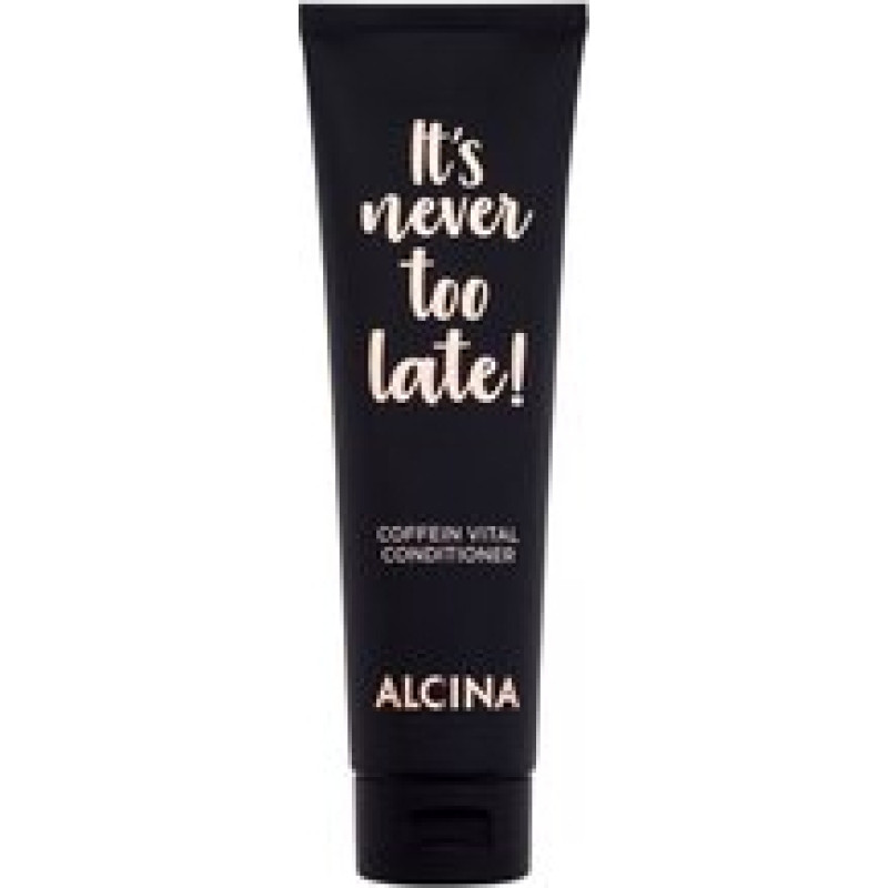 Alcina It&acute;s Never Too Late! Coffein Vital Conditioner - Kofeinov&yacute; kondicion&eacute;r pro vit&aacute;ln&iacute; vlasy