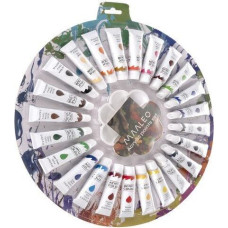 Akrila krāsas 12ml - komplekts 24 gab Maaleo 24725