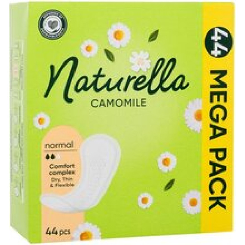 Naturella Camomile Normal - Intimky s jemnou heřm&aacute;nkovou vůn&iacute;