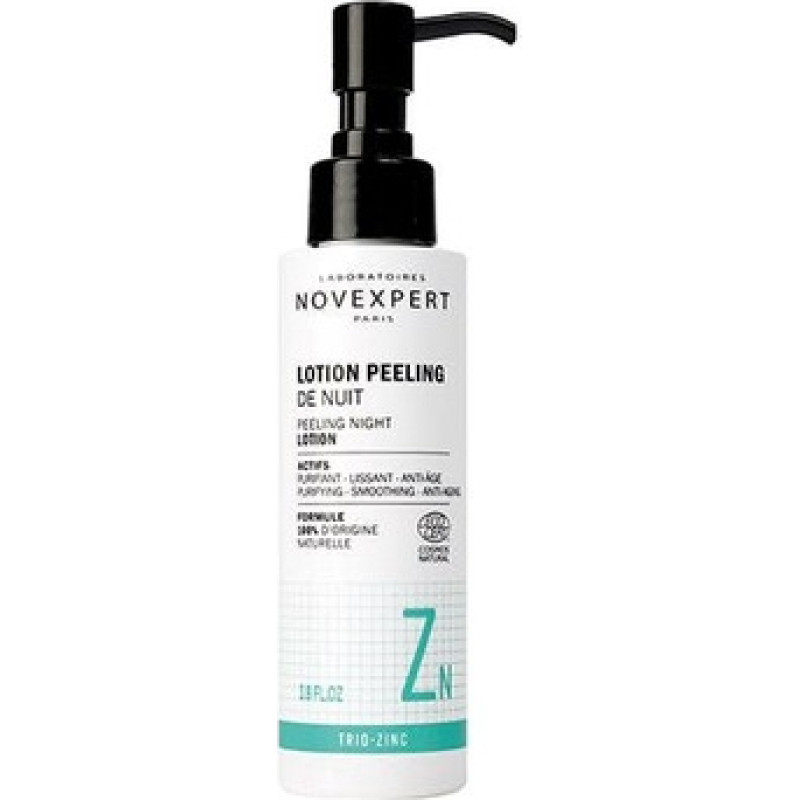 Novexpert Trio-Zinc Peeling Night Lotion - Nočn&iacute; peelingov&yacute; pleťov&yacute; lotion se zinkem
