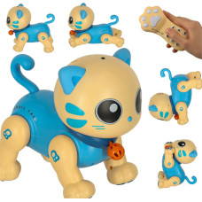 RC kaķu robots ar tālvadības pulti lec dzied debesis