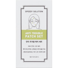 Missha Speedy Solution Anti Trouble Patch Set - N&aacute;plasti pro problematickou pleť