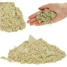 Kinētiskās smiltis 1kg maisā, dabiski bēšs