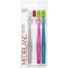 Mediblanc Ultra Soft - Zubn&iacute; kart&aacute;ček 4 ks
