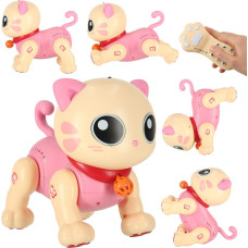 Interaktīvais kaķu tālvadības RC robots lec dzied