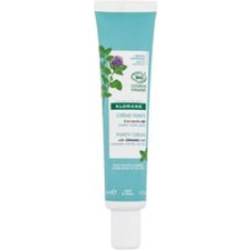 Klorane Aquatic Mint Purity Cream ( sm&iacute;&scaron;en&aacute; a mastn&aacute; pleť ) - Lehk&yacute; hydratačn&iacute; kr&eacute;m