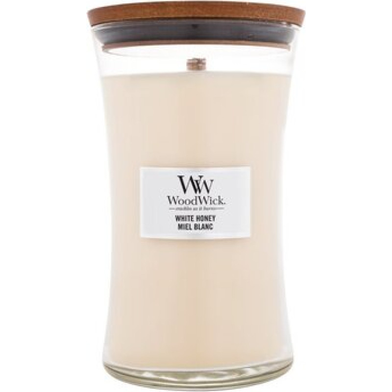 Woodwick White Honey Vase - Scented candle