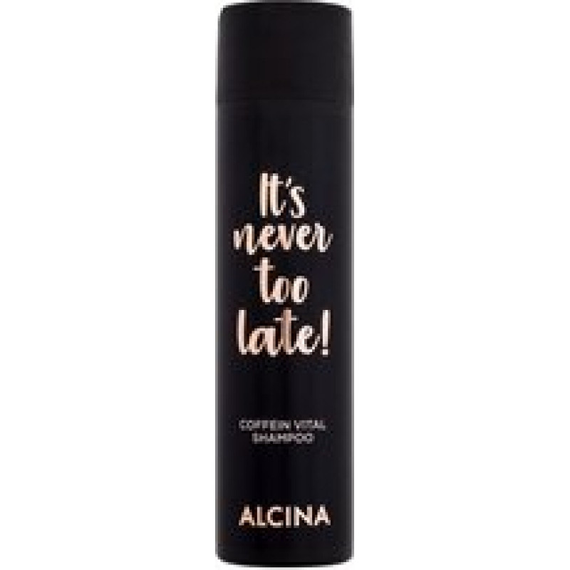 Alcina It&acute;s Never Too Late! Coffein Vital Shampoo