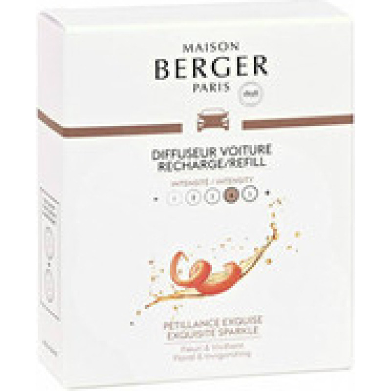 Maison Berger Paris Exqusite Sparkle Car Diffuser Recharge/Refill ( Intenzivn&iacute; třpyt ) - N&aacute;hradn&iacute; n&aacute;plň do difuz&eacute;ru do auta