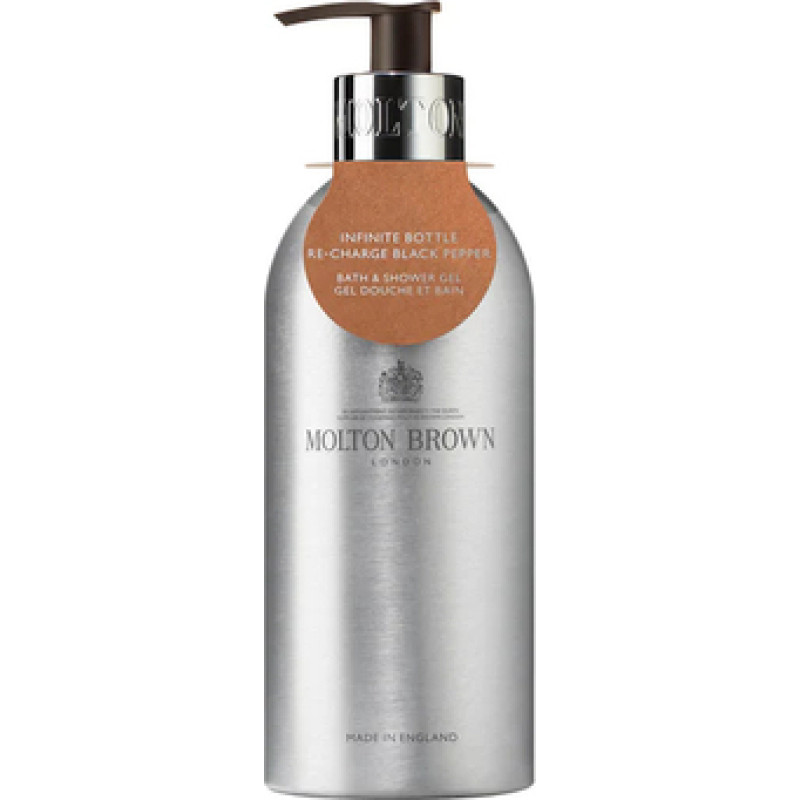 Molton Brown Re-Charge Black Pepper Infinite Bottle - Koupelov&yacute; a sprchov&yacute; gel