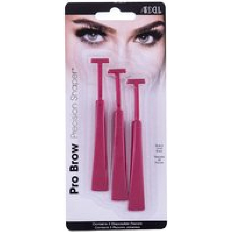 Ardell Pro Brow Precision Shaper - Shaving blade on the eyebrows