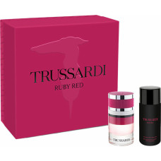 Komplekts Trussardi Ruby Red sievietēm:ķermeņa krēms,  125 ml+ parfimērijas ūdens EDP 60 ml