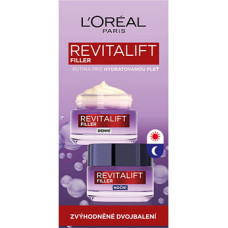 L&acute;or&eacute;al Revitalift Filler Set - D&aacute;rkov&aacute; sada pleťov&yacute;ch kr&eacute;mů