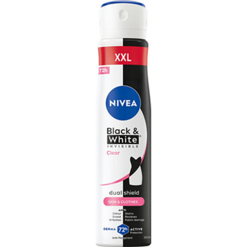 Nivea Black & White Anti-Perspirant - Antiperspirant ve spreji