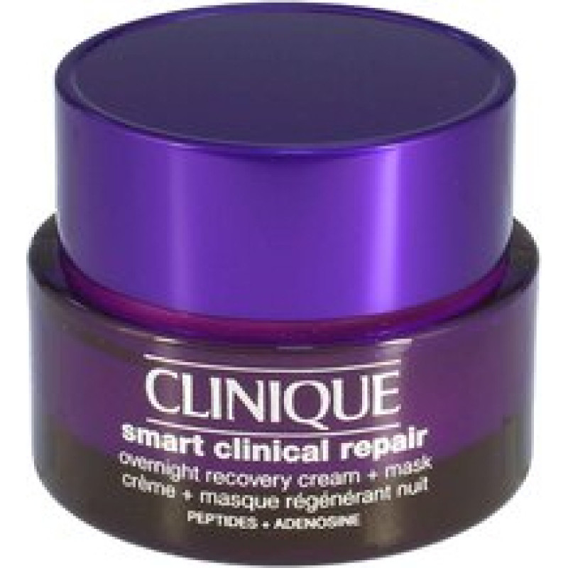 Clinique Smart Clinical Repai Overnight Recovery Cream + Mask - Nočn&iacute; regeneračn&iacute; kr&eacute;mov&aacute; maska na obličej