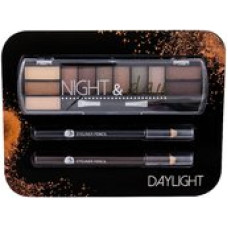 2K Night & Day Daylight Eyes Palette - Gift set for eye make-up