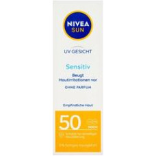 Nivea Sensitive SPF 50 Sun Allergy Protection - Pleťov&yacute; kr&eacute;m na opalov&aacute;n&iacute; pro citlivou pleť