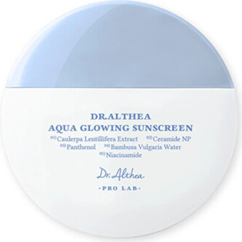 Dr.althea Aqua Glowing Sunscreen SPF 50 - Opalovac&iacute; kr&eacute;m na obličej