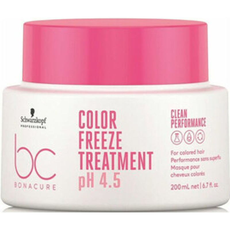 Schwarzkopf Professional BC Bonacure pH 4.5 Color Freeze Hair Mask - Radiant Hair Color Treatment