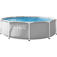 Intex Garden frame pool round 305x76 cm, gray, INTEX 26700ND