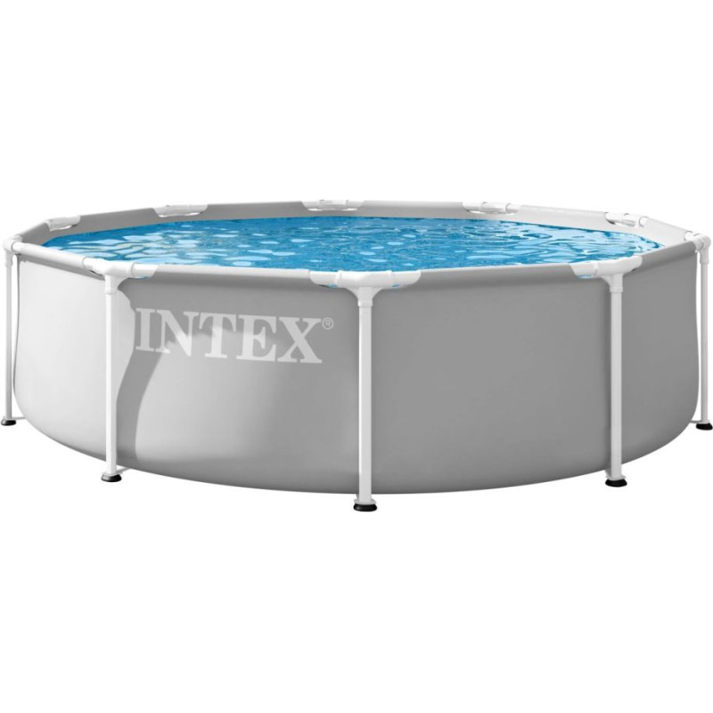 Intex Garden frame pool round 305x76 cm, gray, INTEX 26700ND