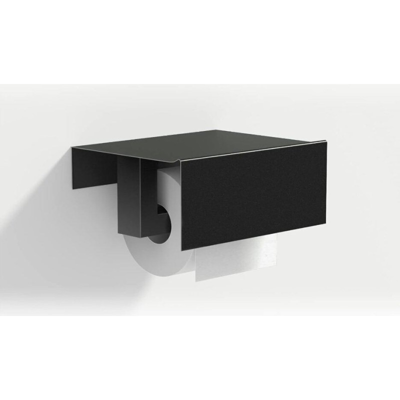 Tualetes papīra turētājs Morgunmvon, melns