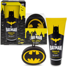 Mad Beauty Batman Bath Care Set - D&aacute;rkov&aacute; sada koupelov&eacute; p&eacute;če