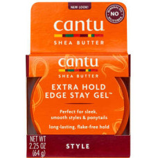 Cantu Shea Butter Firm Hold Edge Stay Gel - Gel na vlasy pro vytvořen&iacute; dokonal&yacute;ch cop&aacute;nků