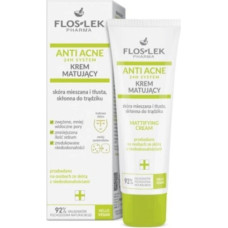 Matēts sejas krēms Flos-Lek Anti Acne 24H Sistem, 50 ml